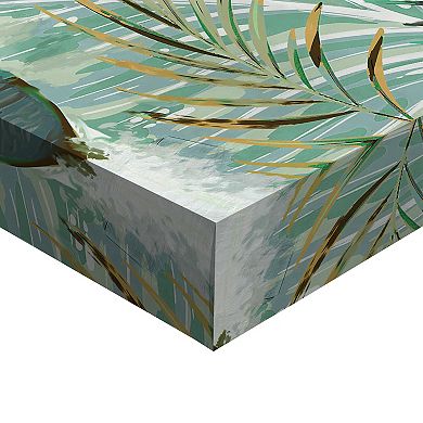 Masterpiece Palm Play I & Palm Play II by Studio Arts Canvas Prints