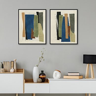 Masterpiece Sync I and Sync II by Artist Tom Reeves Canvas Prints