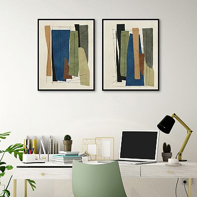 Masterpiece Sync I and Sync II by Artist Tom Reeves Canvas Prints