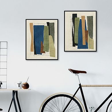 Masterpiece Sync I and Sync II by Artist Tom Reeves Canvas Prints