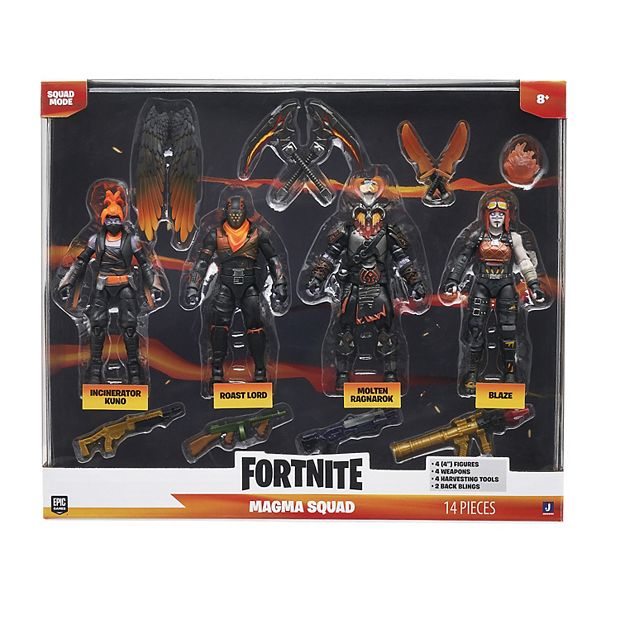Fortnite (Early Version) 4 pack Figures