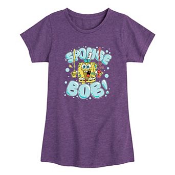 Girls 7-16 SpongeBob SquarePants Bubble Graphic Tee