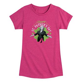 Girls 7-16 Golden Girls St. Patricks Day Graphic Tee