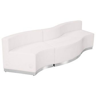 Emma and Oliver Black LeatherSoft Reception Configuration, 3 pc