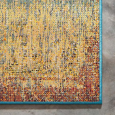 Unique Loom Cavalli Rosso Rug