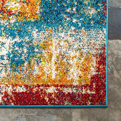 Unique Loom Cavalli Rosso Rug