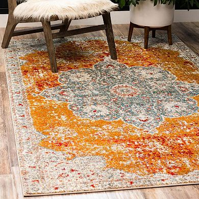 Unique Loom Violino Rosso Rug