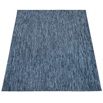 Solid Outdoor Rug for Patio Waterproof in Different Plain Colors