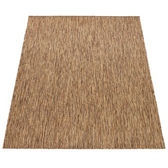 Solid Outdoor Rug for Patio Waterproof in Different Plain Colors