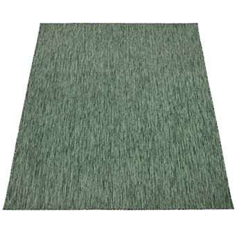 Solid Outdoor Rug for Patio Waterproof in Different Plain Colors