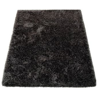 Soft Shag Rug For Bedroom & Living-Room Glossy High Pile Yarn