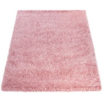 Soft Shag Rug For Bedroom & Living-Room Glossy High Pile Yarn