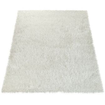 Soft Shag Rug For Bedroom & Living-Room Glossy High Pile Yarn