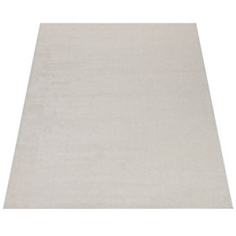 Solid Low-Pile Rug for Living Room in Plain Colors