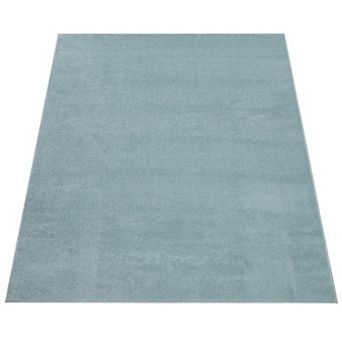 Solid Low-Pile Rug for Living Room in Plain Colors
