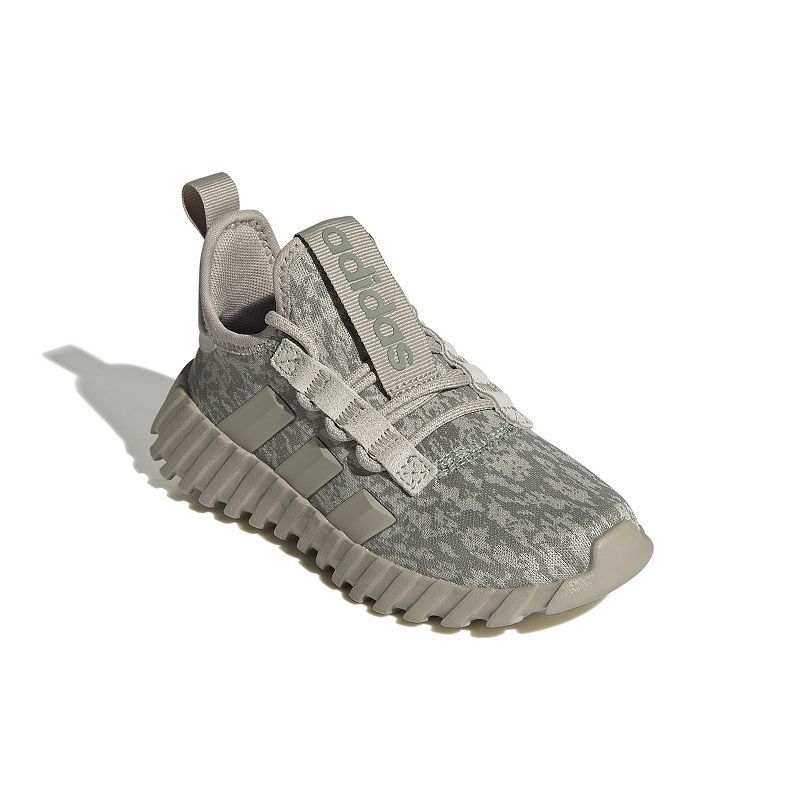 adidas Kaptir 3.0 Kids' Lifestyle Running Shoes, Boy's, Beige Silver