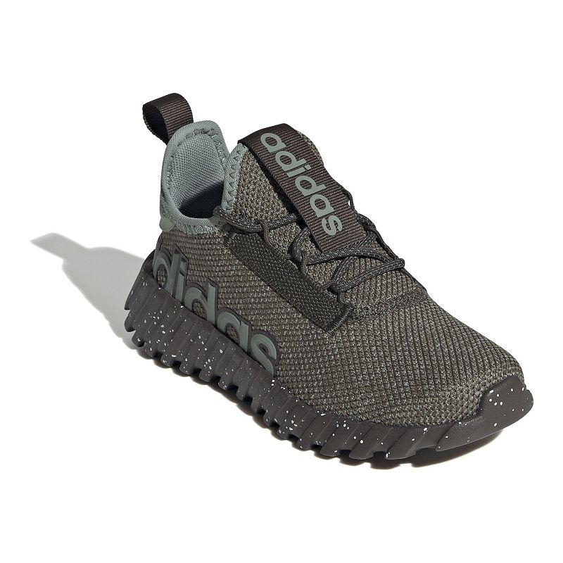 adidas Kaptir 3.0 Kids' Lifestyle Running Shoes, Boy's, Size: 4, Green