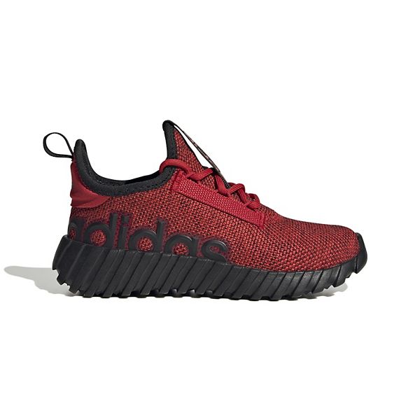 adidas Kaptir 3.0 Kids Lifestyle Running Shoes - Scarlet Core Black (11)