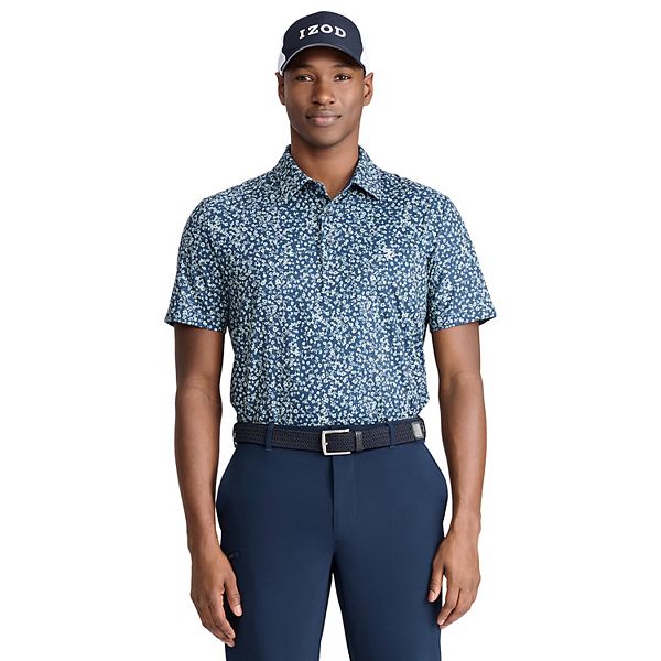 Men's IZOD Floral Print Golf Polo