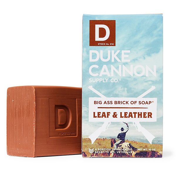 Duke Cannon Supply Co Big Ass Brick Of Soap Leaf And Leather