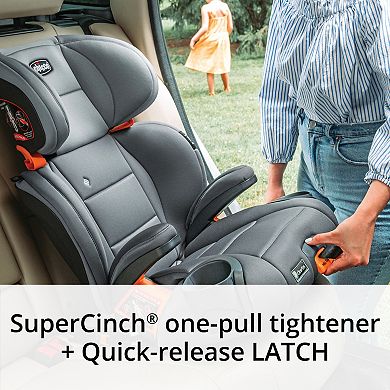 Chicco KidFit® ClearTex® Plus 2-in-1 Belt Positioning Booster Car Seat
