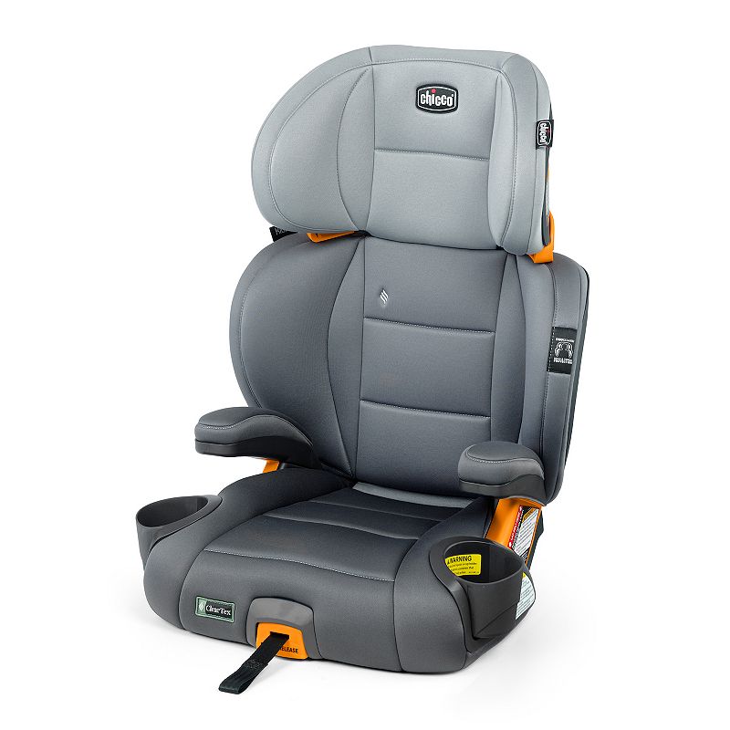 Chicco KidFit ClearTex Plus 2-in-1 Belt Positioning High Back Booster Car Seat - Drift