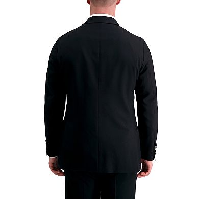 Men's Haggar Premium Comfort Shawl Collar Slim-Fit Black Tuxedo Jacket