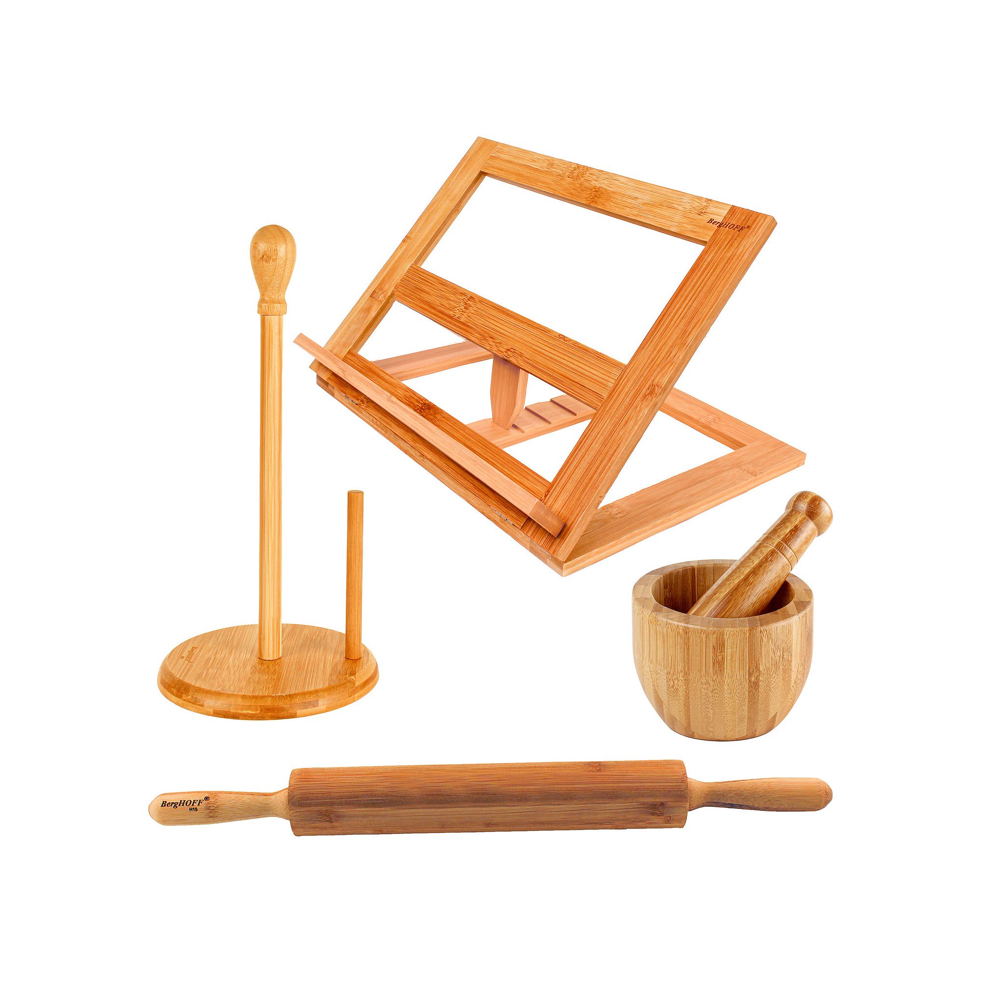 BergHOFF 4-pc. Bamboo Kitchen Prep Set, Brown