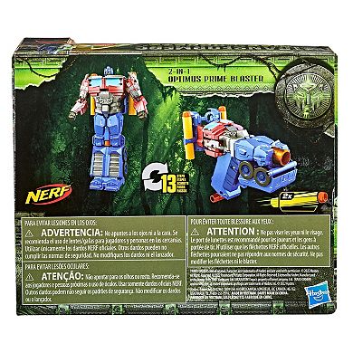 Transformers: Rise of the Beasts 2-in-1 Optimus Prime Blaster by Hasbro