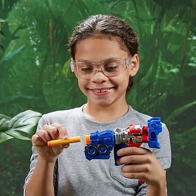 Transformers: Rise of the Beasts 2-in-1 Optimus Prime Blaster by Hasbro