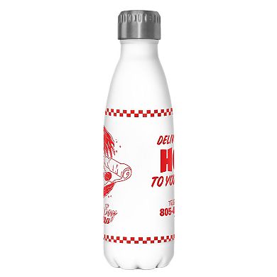 Surfer Pizza 17-oz. Stainless Steel Water Bottle