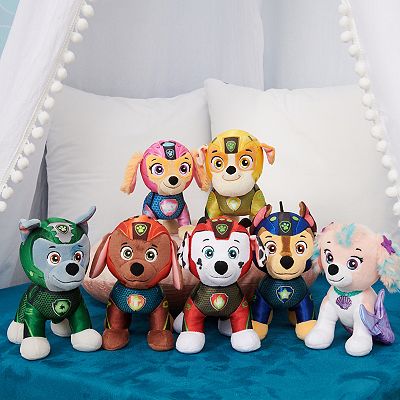 PAW Patrol Aqua Pups Rocky Stuffed Animal Plush Toy