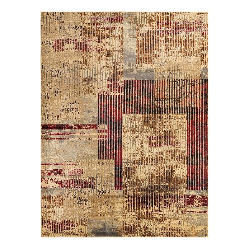 Unique Loom Sky Saturn Rug, Multicolor, 8FT OCT