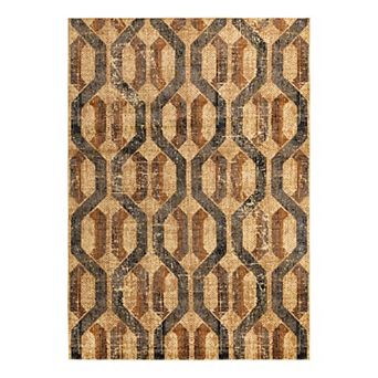 Unique Loom Astra Saturn Rug