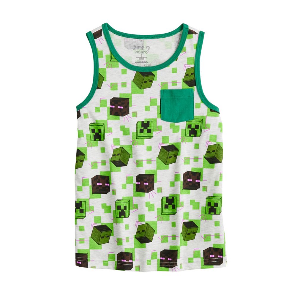 Boys 4-12 Jumping Beans® Minecraft Tank Top
