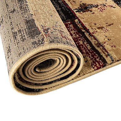 Unique Loom Vue Saturn Rug