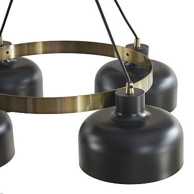 INK+IVY Abbott 4-Light Mid-Century Chandelier