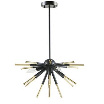 INK+IVY Ely Spiked 3-light Chandelier