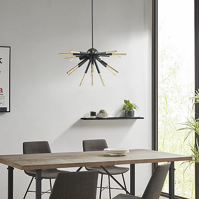 INK+IVY Ely Spiked 3-light Chandelier