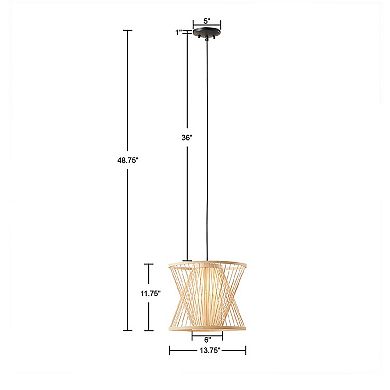 INK+IVY Aria Geometric Pendant Ceiling Light