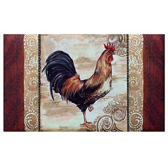 Achim Welcome Outdoor Rubber Entrance Mat 18x30 - Morning Call
