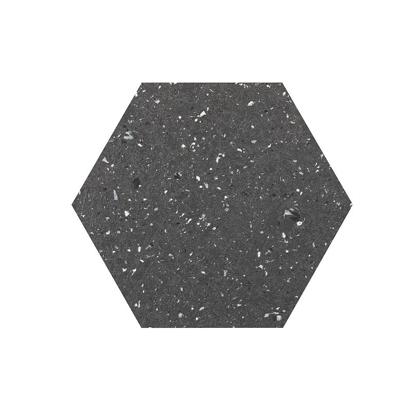 Achim Floor Galore 9x10.4 Self Adhesive Hexagon Vinyl Floor Tile - Sandston