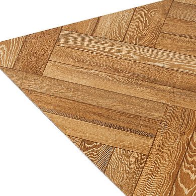 Achim Retro 12x12 Self Adhesive Vinyl Floor Tile - Blonde Herringbone - 20 Tiles/20 sq. ft.