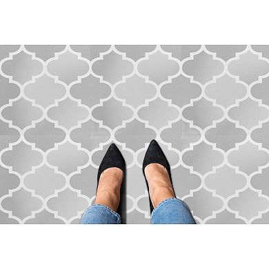 Achim Retro 12x12 Self Adhesive Vinyl Floor Tile - Arabesque - 20 Tiles/20 sq. ft.