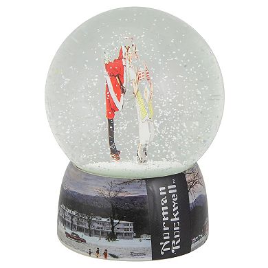 6.5" Norman Rockwell 'Christmas Surprise' Snow Globe