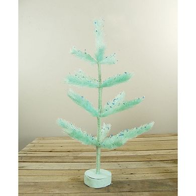 2' Pastel Green Pine Artificial Easter Tree - Unlit
