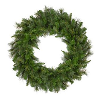 Canyon Pine Mixed Artificial Christmas Wreath - 36-Inch Unlit