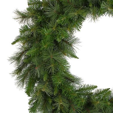 Canyon Pine Mixed Artificial Christmas Wreath - 36-Inch Unlit