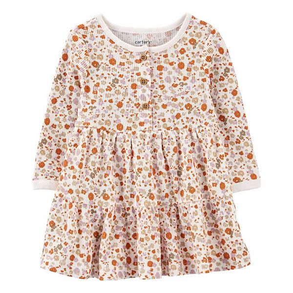 Baby Girl Carter's Floral Thermal Dress