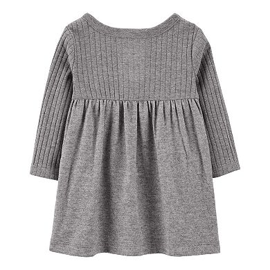 Baby Girl Carter's Long Sleeve Lenzing Ecovero Dress